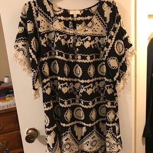 Umgee Short Sleeve Dress
